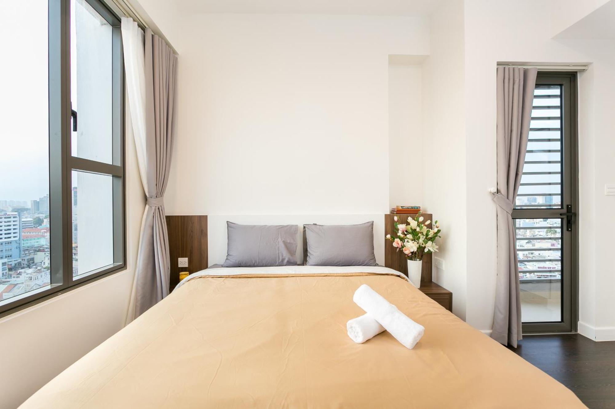مدينة هوشي منه Central Business District Rivergate Apartment - Free Pickup & Pool المظهر الخارجي الصورة