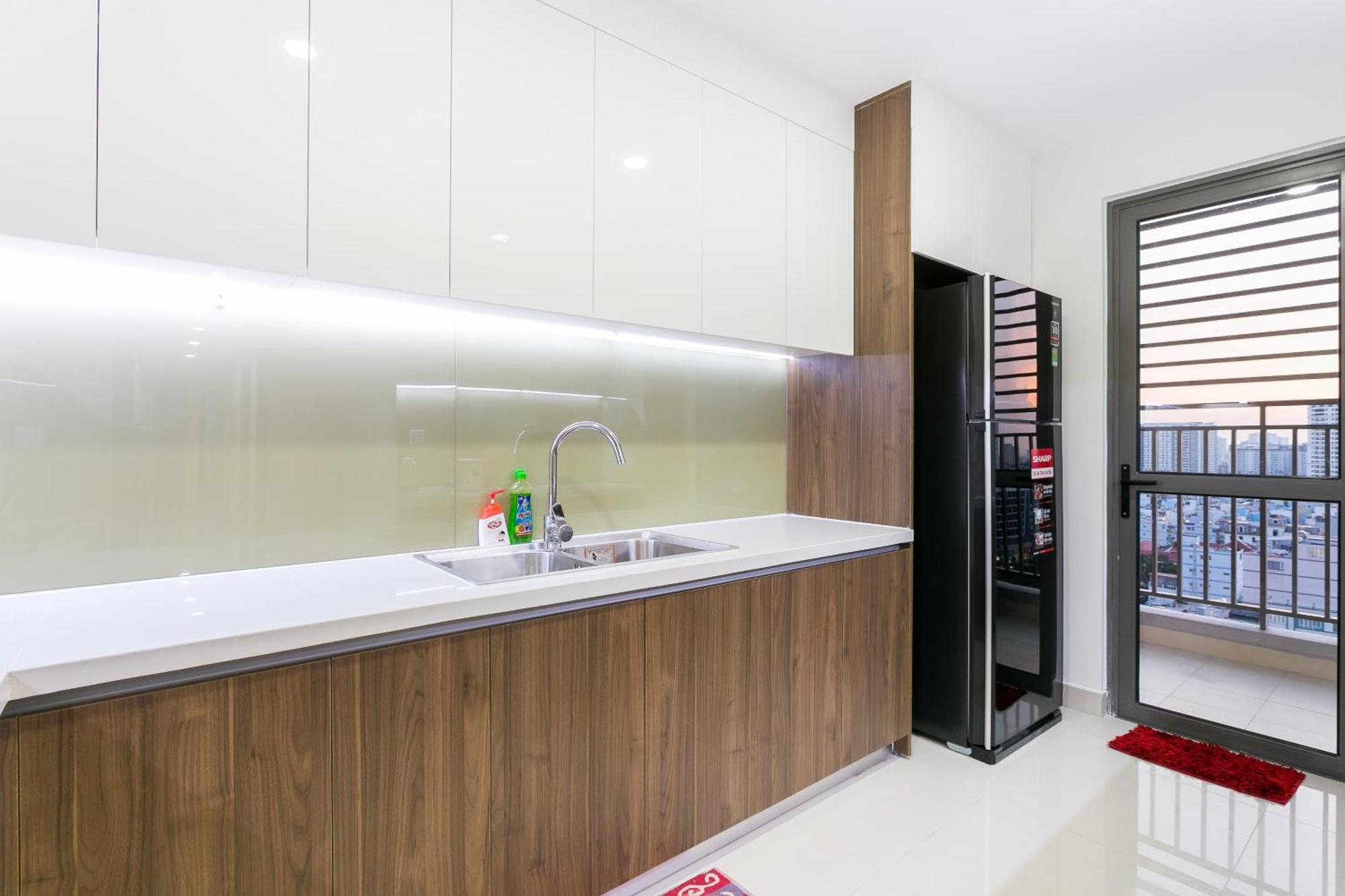 مدينة هوشي منه Central Business District Rivergate Apartment - Free Pickup & Pool المظهر الخارجي الصورة