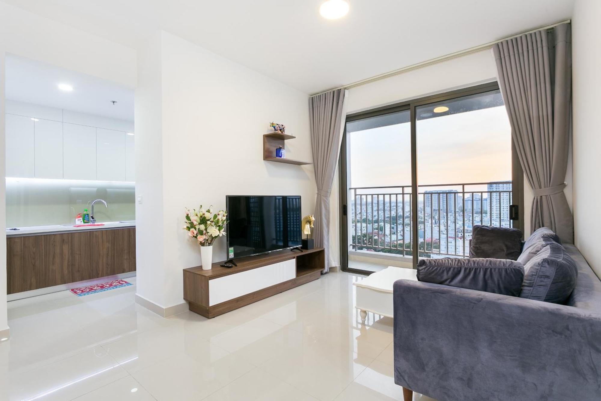 مدينة هوشي منه Central Business District Rivergate Apartment - Free Pickup & Pool المظهر الخارجي الصورة